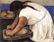 Diego Rivera Sharpener oil painting
